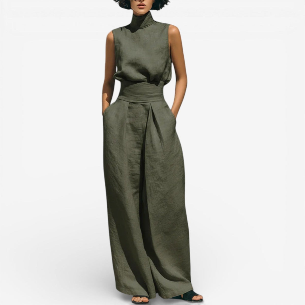 Nina™ Summer Set with Wide-Leg Pants