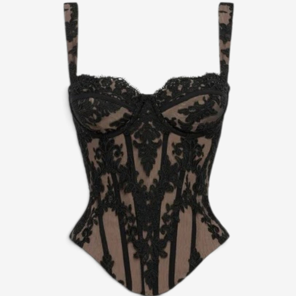 Jenica™ Lace corset bustier top