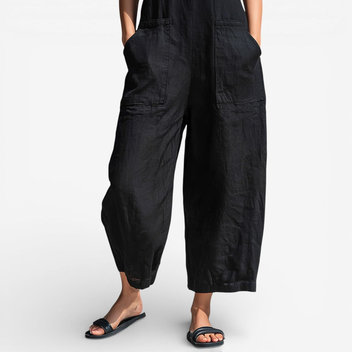 Adoracion™ Relaxed Linen Jumpsuit