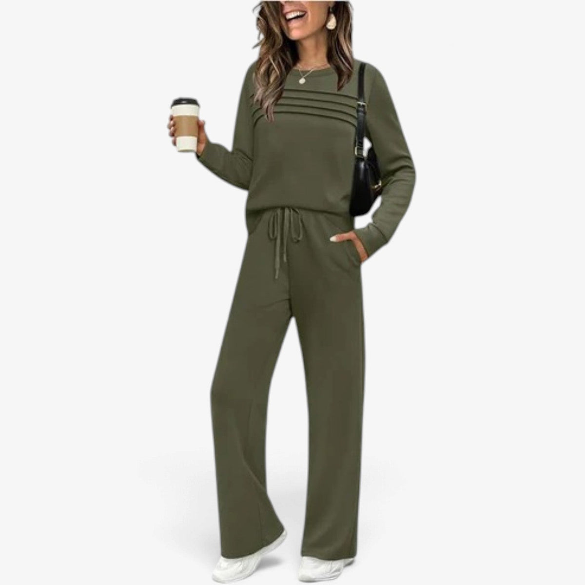Nadine™ Relaxed Crew-Neck Set