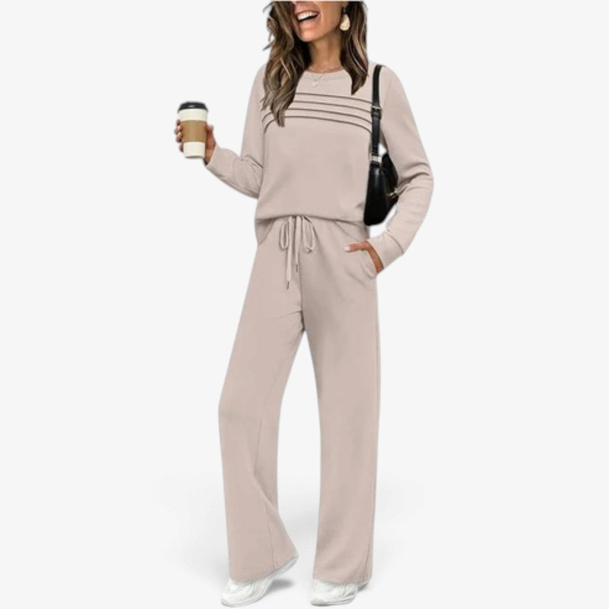 Nadine™ Relaxed Crew-Neck Set