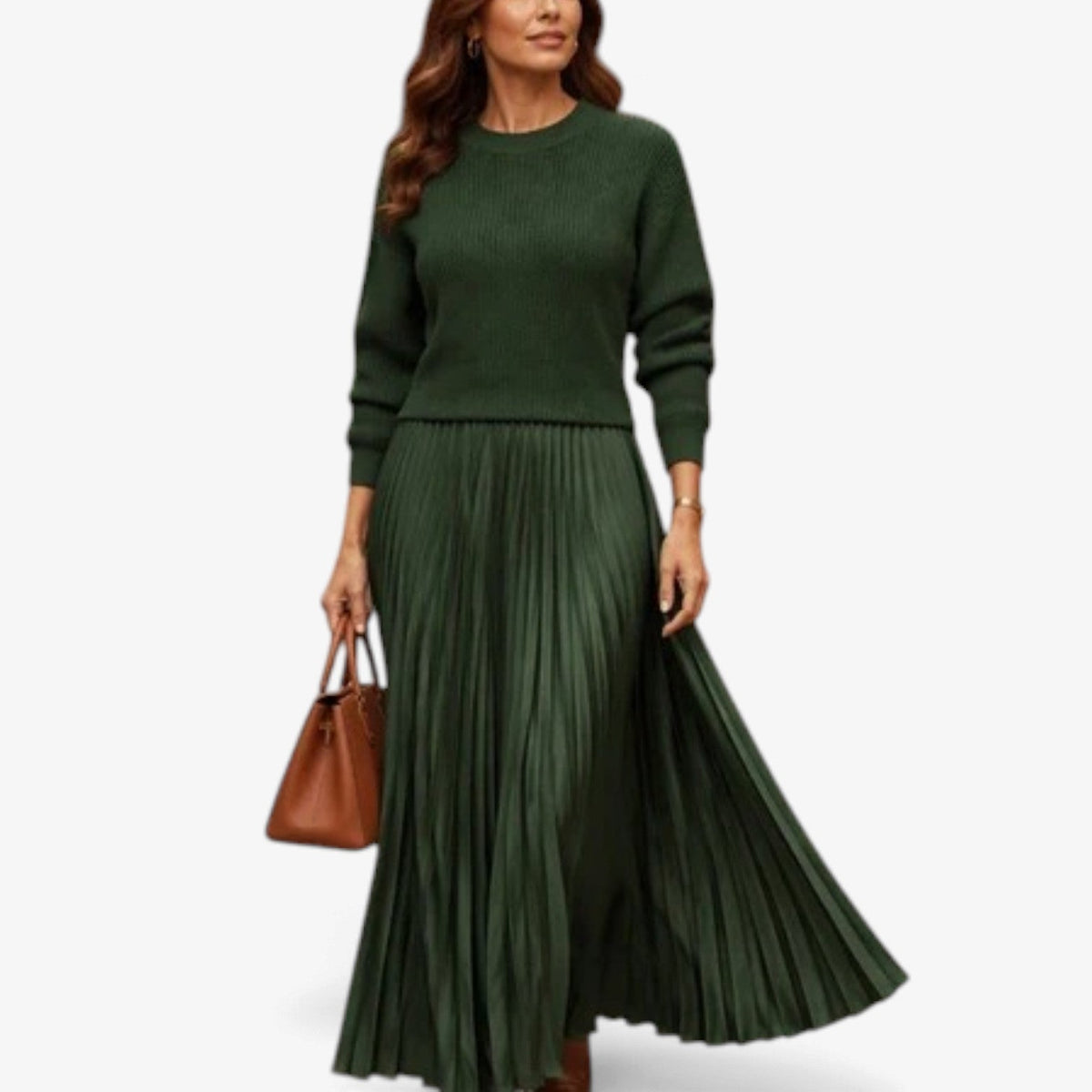 Desiree™ Pleated Flowy Maxi Skirt
