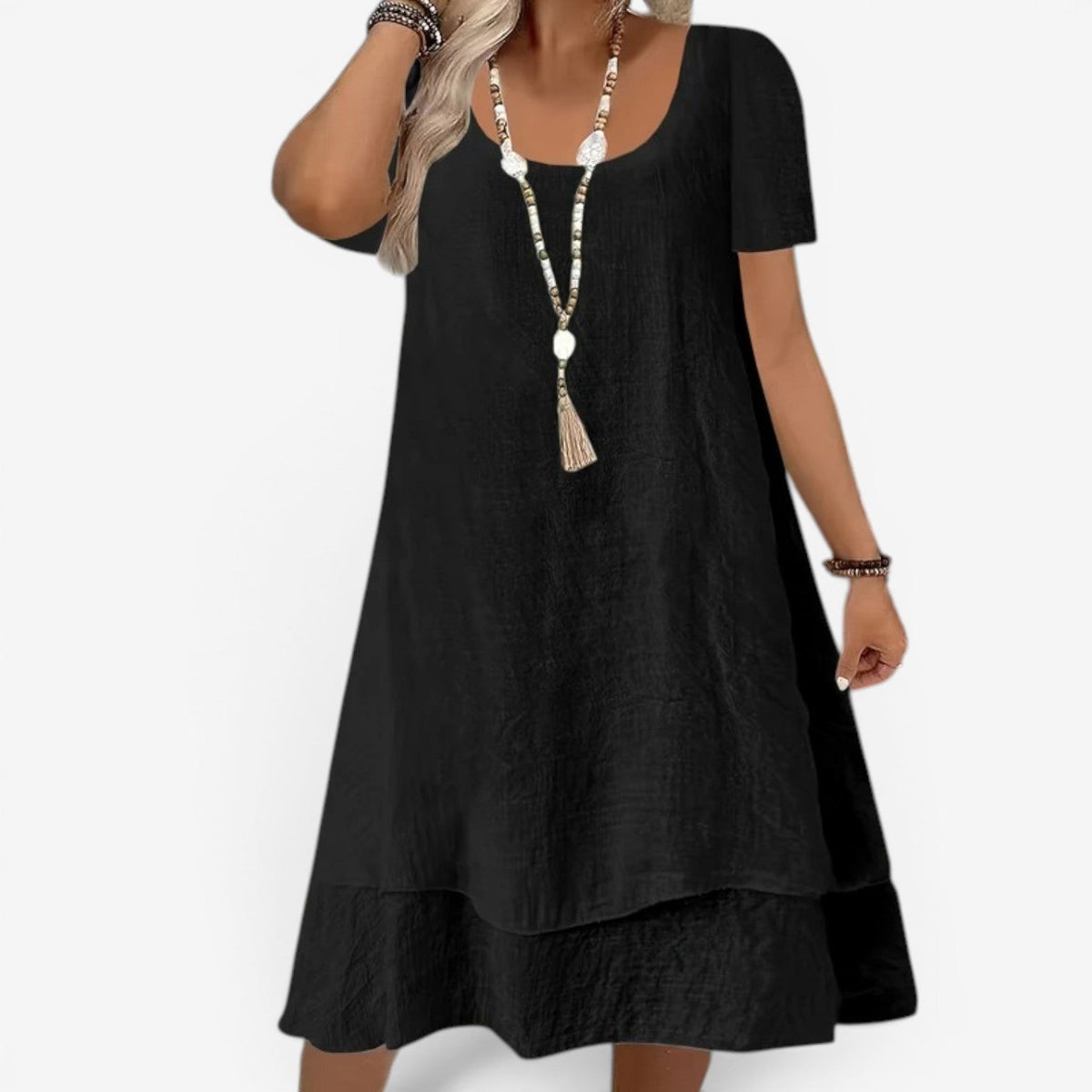 Ellen™ Midi Dress with Sleeves