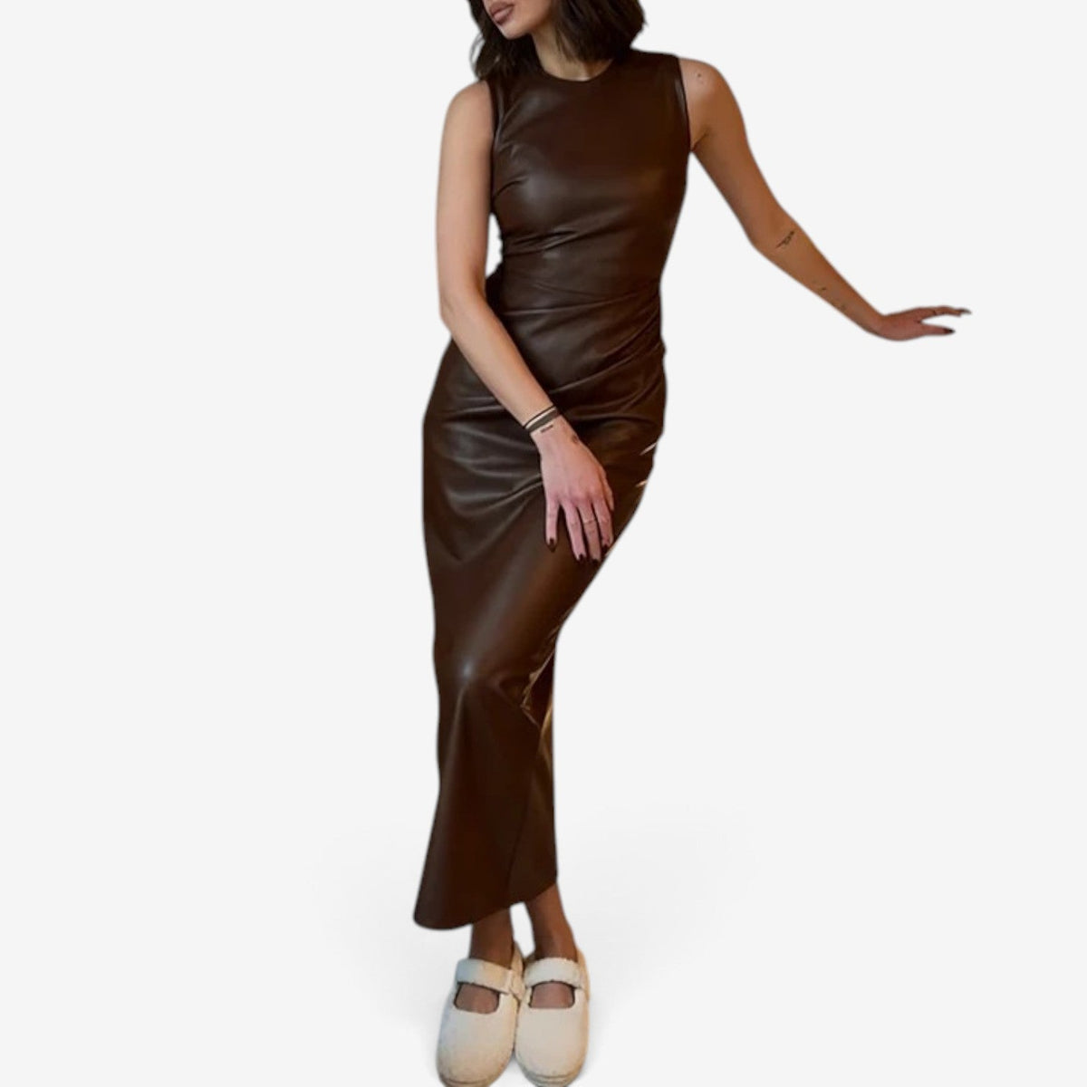 Claire™ Sleeveless midi dress