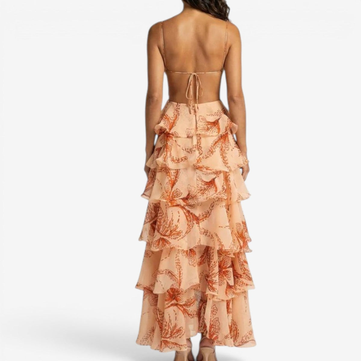 Ynna™ Long printed dress