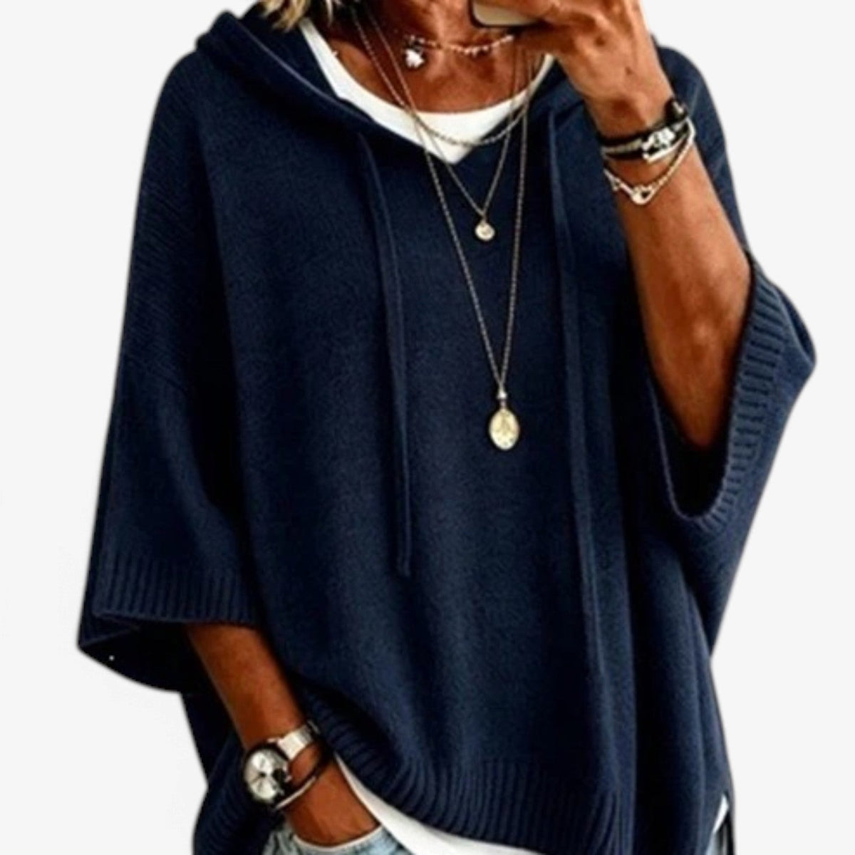 Primrose™ Drawstring Hoodie Sweater