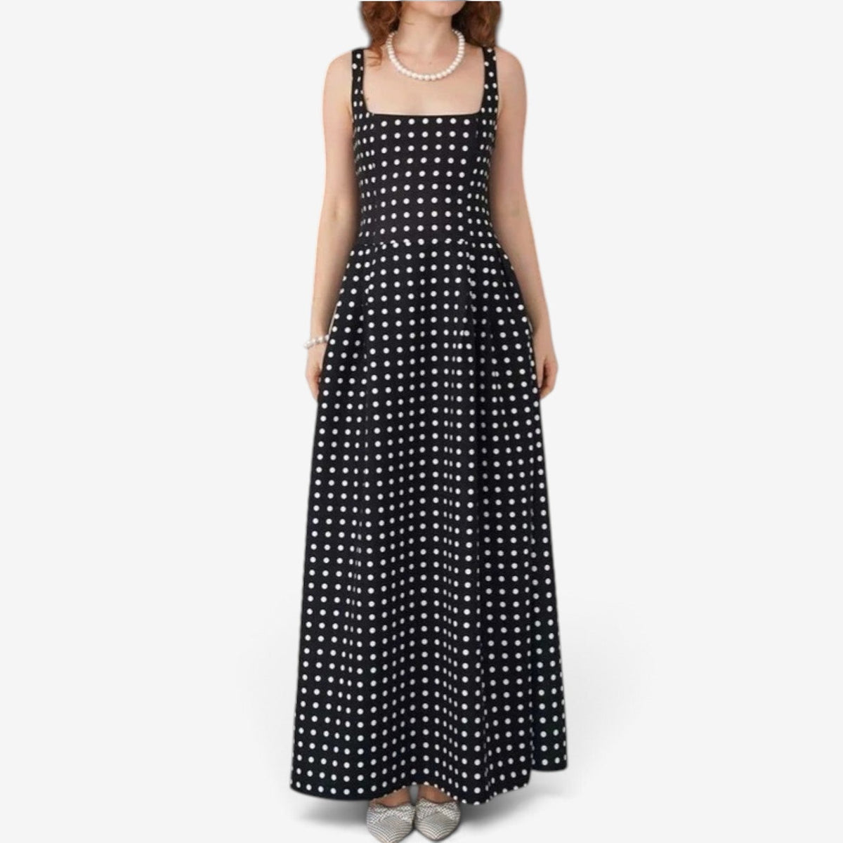 Ally™ Long dress with straps