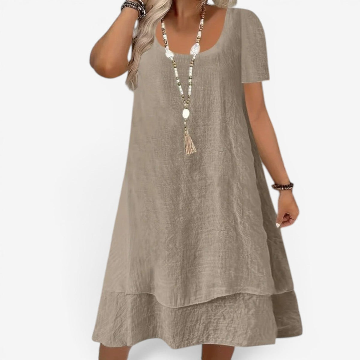 Ellen™ Midi Dress with Sleeves
