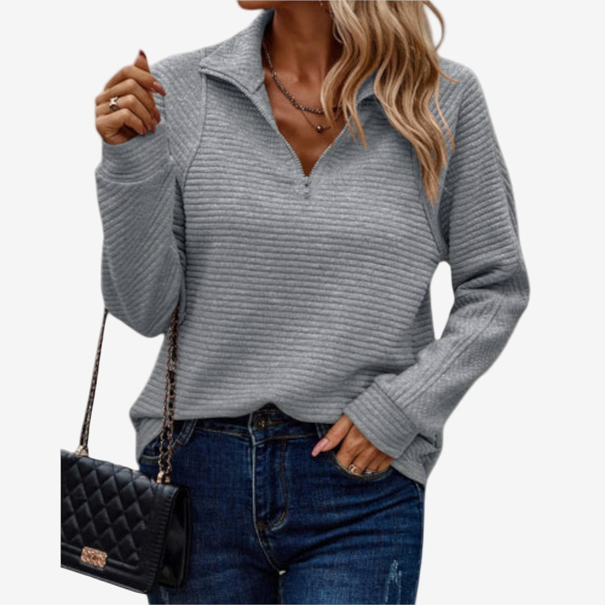 Vejara™ Zip-Up Sweater