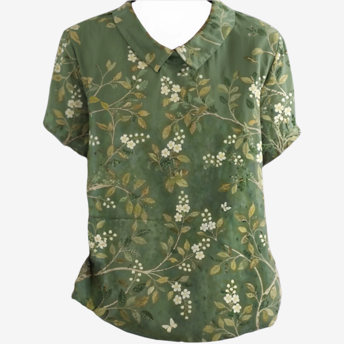 Amélie™ Vintage linen blouse