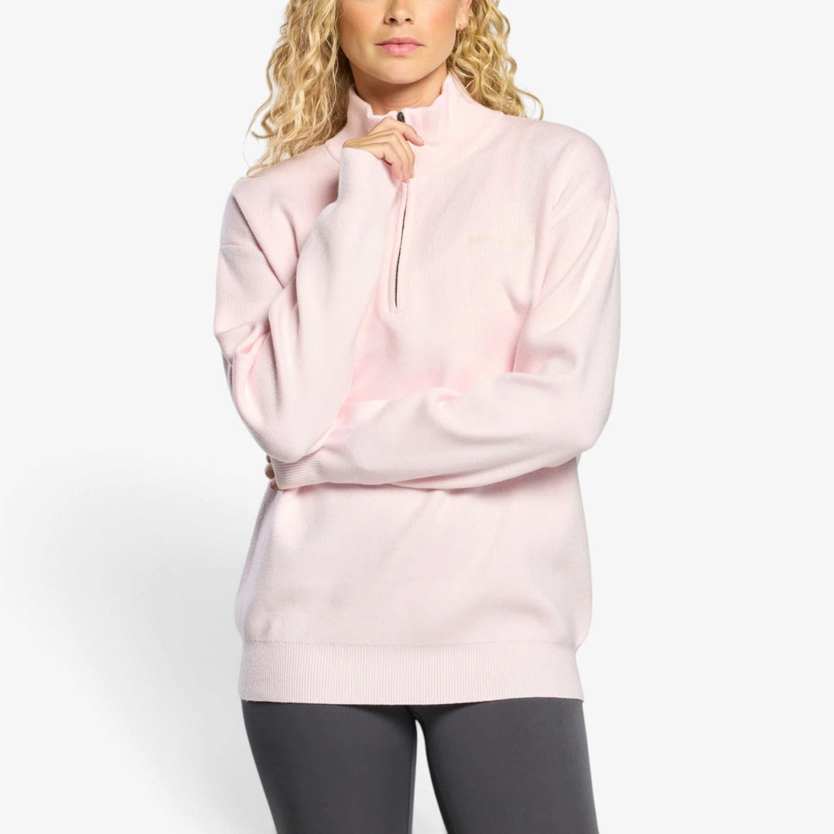 Augustin™ Ribbed Quarter-Zip Sweater